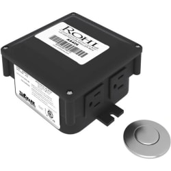 Air Activated Switch Button  - Air Activated Switch Button With Control Box For Waste Disposal - Stainless Steel view