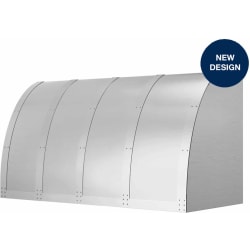 ATLAS Wall Mount Range Hood  - Angled view