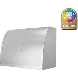 ATLAS Wall Mount Range Hood  - ATLAS Wall Mount Range Hood in Angled View view