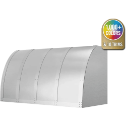 ATLAS Wall Mount Range Hood  - ATLAS Wall Mount Range Hood in Angled View view