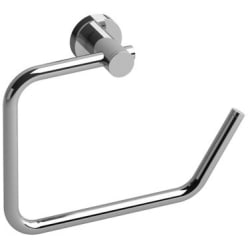 Star Wall Mounted Toilet Paper Holder: Chrome - Star Toilet Paper Holder in Chrome view