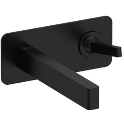 Wall Mount Lavatory Faucet  - Paradox™ Wall Mount Lavatory Faucet with 1.2 GPM Flow Rate in Black view