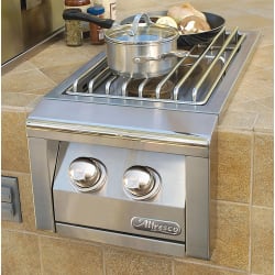 14 Inch Built-In 2-Burner Unit - Two-Burner Side Unit view