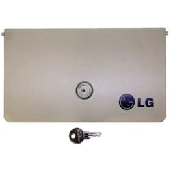 PTAC Control Panel Key Lock - Front View view