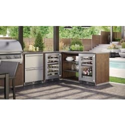 24 Inch Dual Zone Wine Reserve - Lifestyle view
