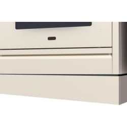 Toe Kick for 48" Nostalgie and Professional Range Ilve Range: Antique White - Toe Kick view