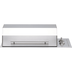 29 1/2 Inch Built-In Electric Grill  - Texan Electric Grill Knob Control 240V with Single Piece Lid view