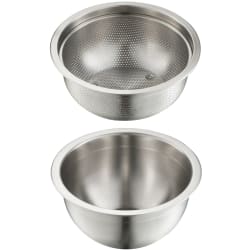 Workstation Kitchen Sink Mixing Bowl and Colander Accessories Set - Workstation Kitchen Sink Mixing Bowl and Colander Accessories Set view