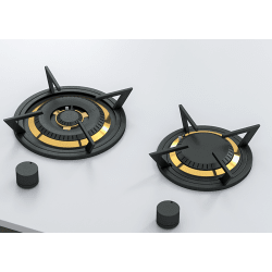 30,650 BTU Modular Gas Cooktop - Two Burner Modular Gas Cooktop view