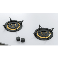 37,300 BTU Modular Gas Cooktop  - Two Burner Modular Gas Cooktop view