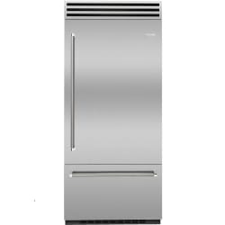 36 Inch Built-In Bottom Freezer Refrigerator  - PRO 36 Inch Built-In Bottom Freezer Refrigerator in Front View view