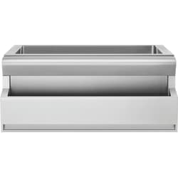 25 Inch Stainless Steel Beverage Chiller Bottle Holder  - Series 7 Beverage Chiller Bottle Holder Accessory Front view