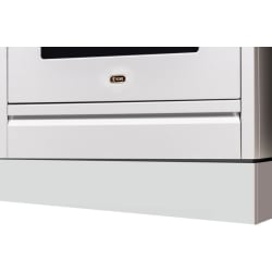 Toe Kick for 48" Nostalgie and Professional Range Ilve Range: White - Toe Kick view