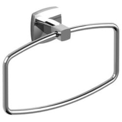 8-1/4" Wall Mounted Towel Ring - Venty 8-1/4" Wall Mounted Towel Ring in Chrome view