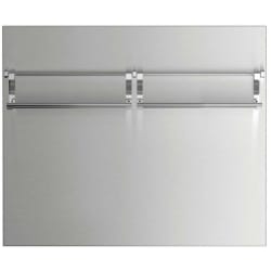 High Backguard for 36 Inch Pro Cooktops - Backguard view