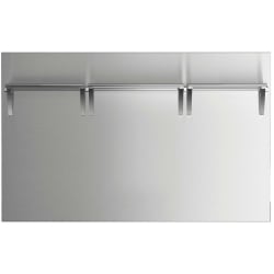 48 Inch Pro Cooktop Backguard for Combustible Situation - Backguard view