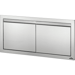 36 Inch Small Double Door Storage  - 36-Inch Stainless Steel Small Double Door view