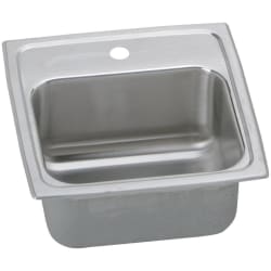 15 Inch Single Bowl Top Mount ADA Bar Sink  - Main View view
