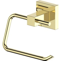 Bliss Toilet Paper Holder: Polished Gold - Bliss Toilet Paper Holder in Polished Gold view