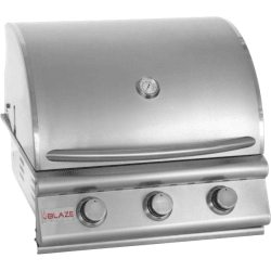 25 Inch Outdoor Built-In Gas Grill - Prelude LBM 25" 3-Burner Gas Grill view