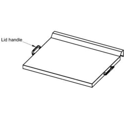 Griddle Lid Handle - Griddle Lid Handle view