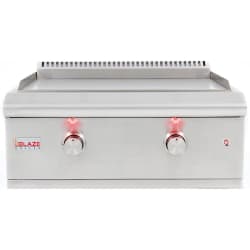 30 Inch Built-In Gas Griddle - Front View view