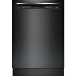 24 Inch Full Console Built-In Dishwasher  - Black view
