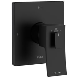 1/2 Inch Thermostatic & Pressure Balance Trim  - 1/2” Therm & Pressure Balance Trim with 3 Functions in Black view