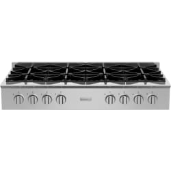 48 Inch Built-In Gas Rangetop  - 48-inch Platinum Series Gas Rangetop view