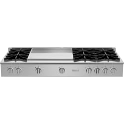 60 Inch Built-In Gas Rangetop  - 60-inch Platinum Series Gas Rangetop view