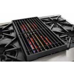 "PLATINUM - 4pc. Interchangeable 12"" Griddle & Charbroiler Set. Serial number is required to place an after sale order." - Interchangeable Griddle Charbroiler view