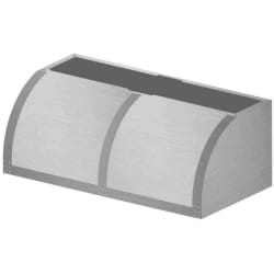 36 Inch Wall Mount Range Hood - 36 Inch Bonanza Hood view