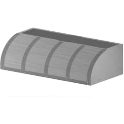 66 Inch Wall Mount Range Hood - 66 Inch Bonanza Hood view