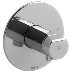Single Knob Handle Thermostatic and Pressure Balance Trim  - Parabola™ Single Knob Handle Thermostatic and Pressure Balance Trim with 2 Functions in Chrome view