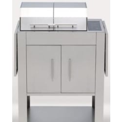 Texan Stand: 30 Inch Freestanding Electric Grill - Texan + Stand IntelliKEN Touch™ 240V with Split Lid view