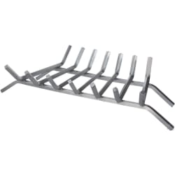 Stainless Steel Fireplace Grate: 30 Inch 7-Bar - 30" 7-Bar view