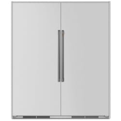 Side-by-Side Column Set with 33 Inch Refrigerator and 33 Inch Freezer in Stainless Steel - Column Set view