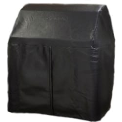 Carbon Fiber Vinyl Cover for 30 Inch Freestanding Asado Grill - Feature View view