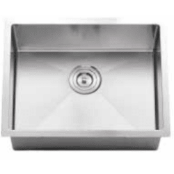 Single Bowl Undermount Stainless Steel Sink  - 23 Inch Single Bowl Undermount Stainless Steel Sink with 3 1/2” Drain Opening view