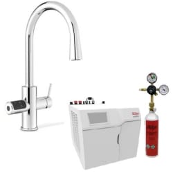 HydroTap Boiling, Chilled, Sparkling for Residential and Small Commercial - Kitted Base Module  - filtration faucet bundle view