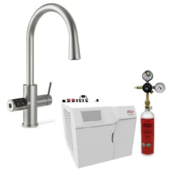 HydroTap Boiling, Chilled, Sparkling for Residential and Small Commercial - Kitted Base Module  - filtration faucet bundle view