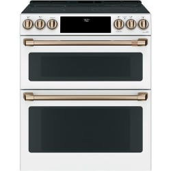 Electric Black Friday Sale Double Oven Slide In Ranges AJ Madison