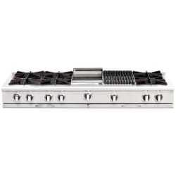 60 Inch Pro-Style Gas Rangetop - Featured View (Product May Vary) view