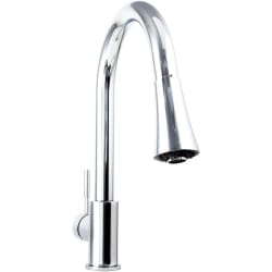 Edison Single Handle Pull-Down Kitchen Faucet - Front View view