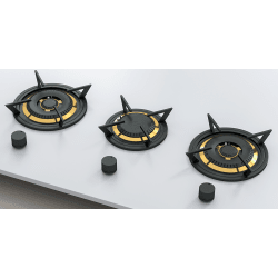 49,300 BTU Modular Gas Cooktop - Three Burner Modular Gas Cooktop view