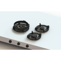 24 Inch Modular Gas Cooktop  - Cima 3 Burner view