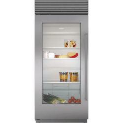 36 Inch Built-In Smart Column Refrigerator  - 36 Inch Built-In Full/All Smart Refrigerator in Front View view