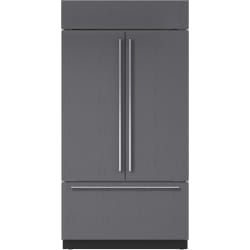 42 Inch Built-In French Door Smart Refrigerator - 42-inch Classic French Door Refrigerator/Freezer with Internal Dispenser - Panel Ready view