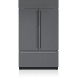 48 Inch Built-In French Door Smart Refrigerator  - 48-inch Classic French Door Refrigerator/Freezer with Internal Dispenser - Panel Ready view