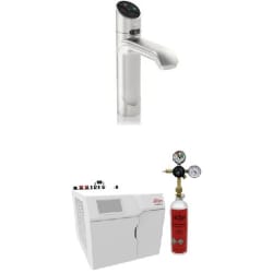 HydroTap Boiling, Chilled, Sparkling for Residential and Small Commercial - Kitted Base Module  - filtration faucet bundle view